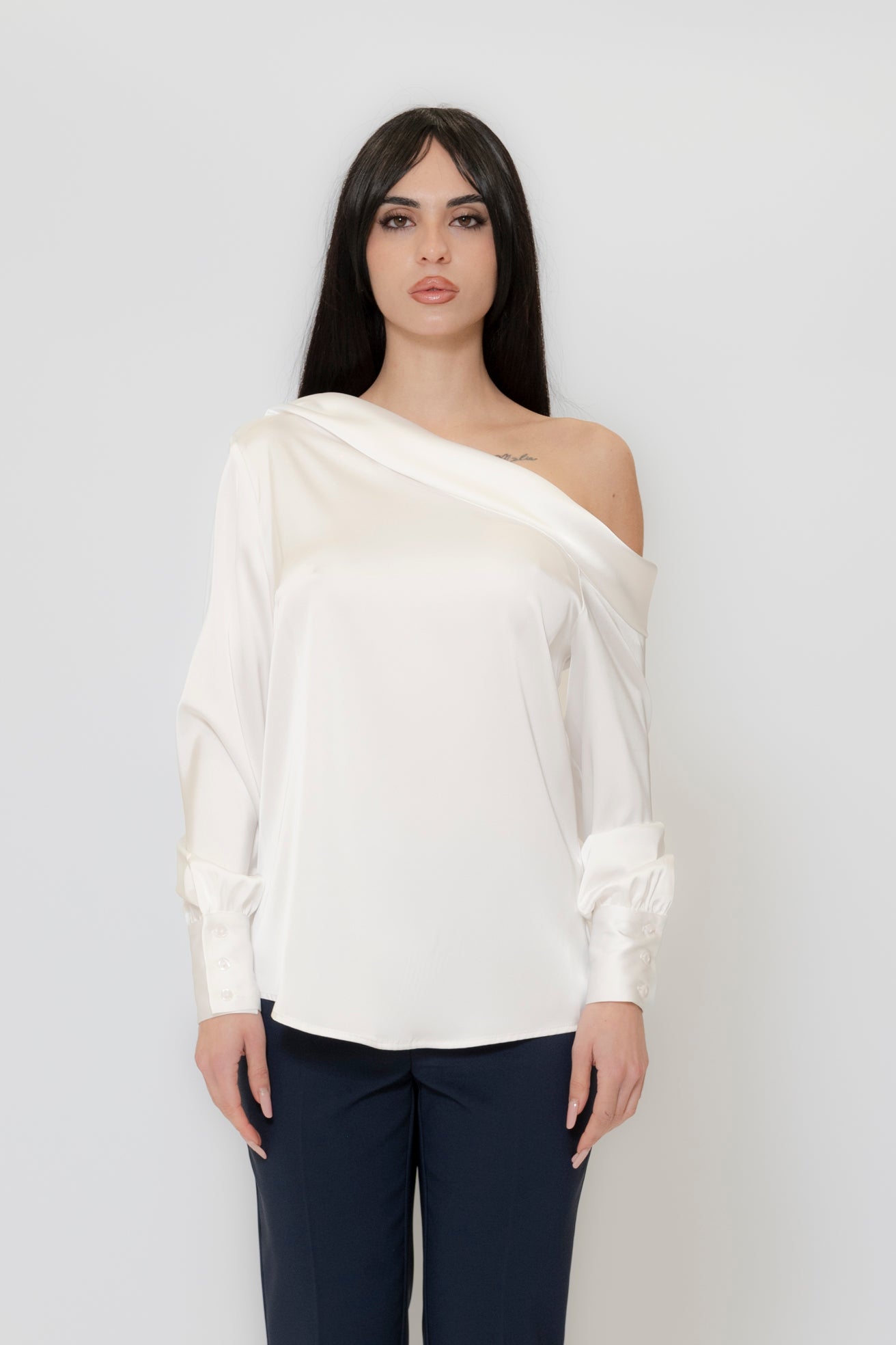 rinascimento blusa in raso RINASCIMENTO 0122488003