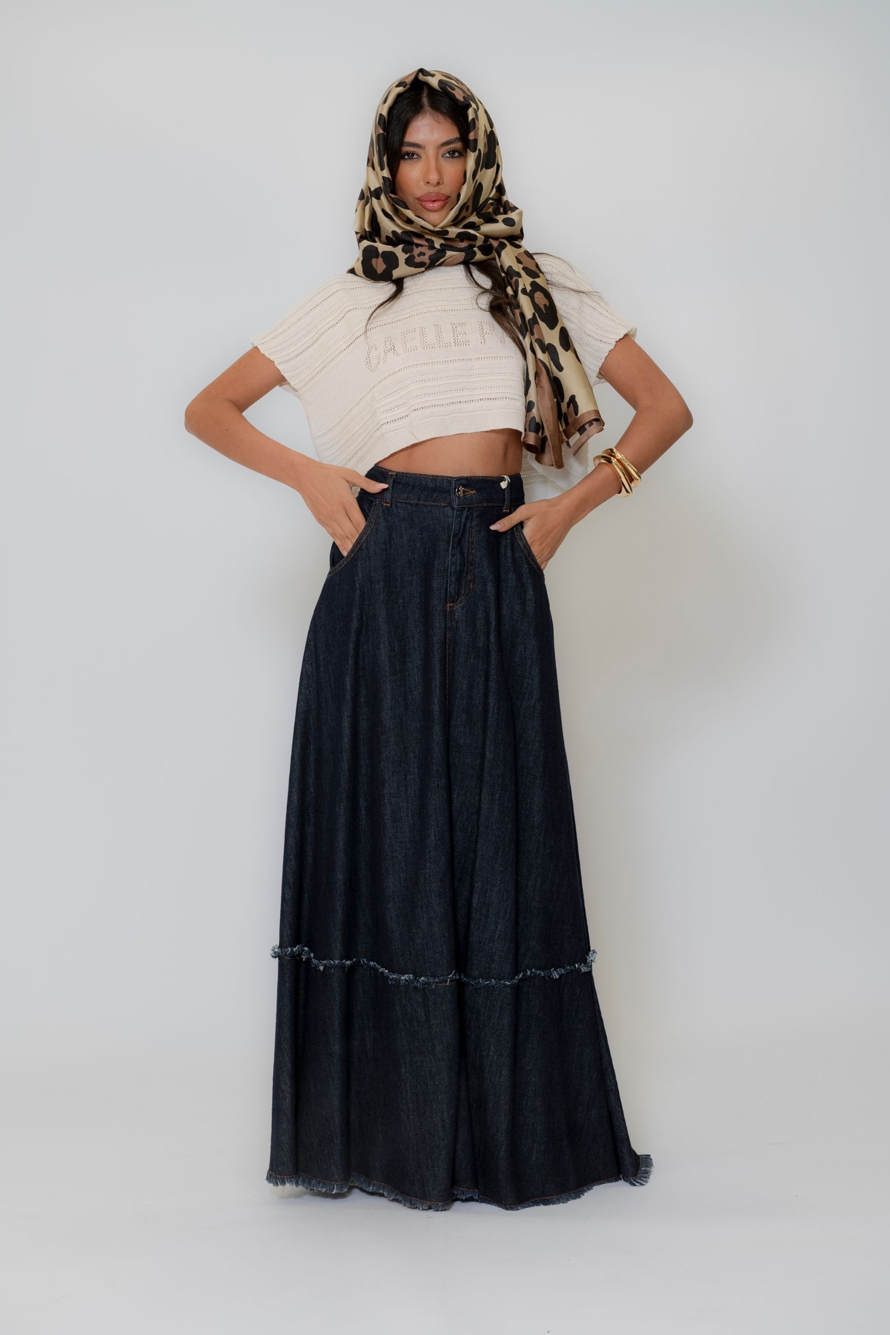 Gaelle Paris Maglia crop GAELLE PARIS gaabw04238