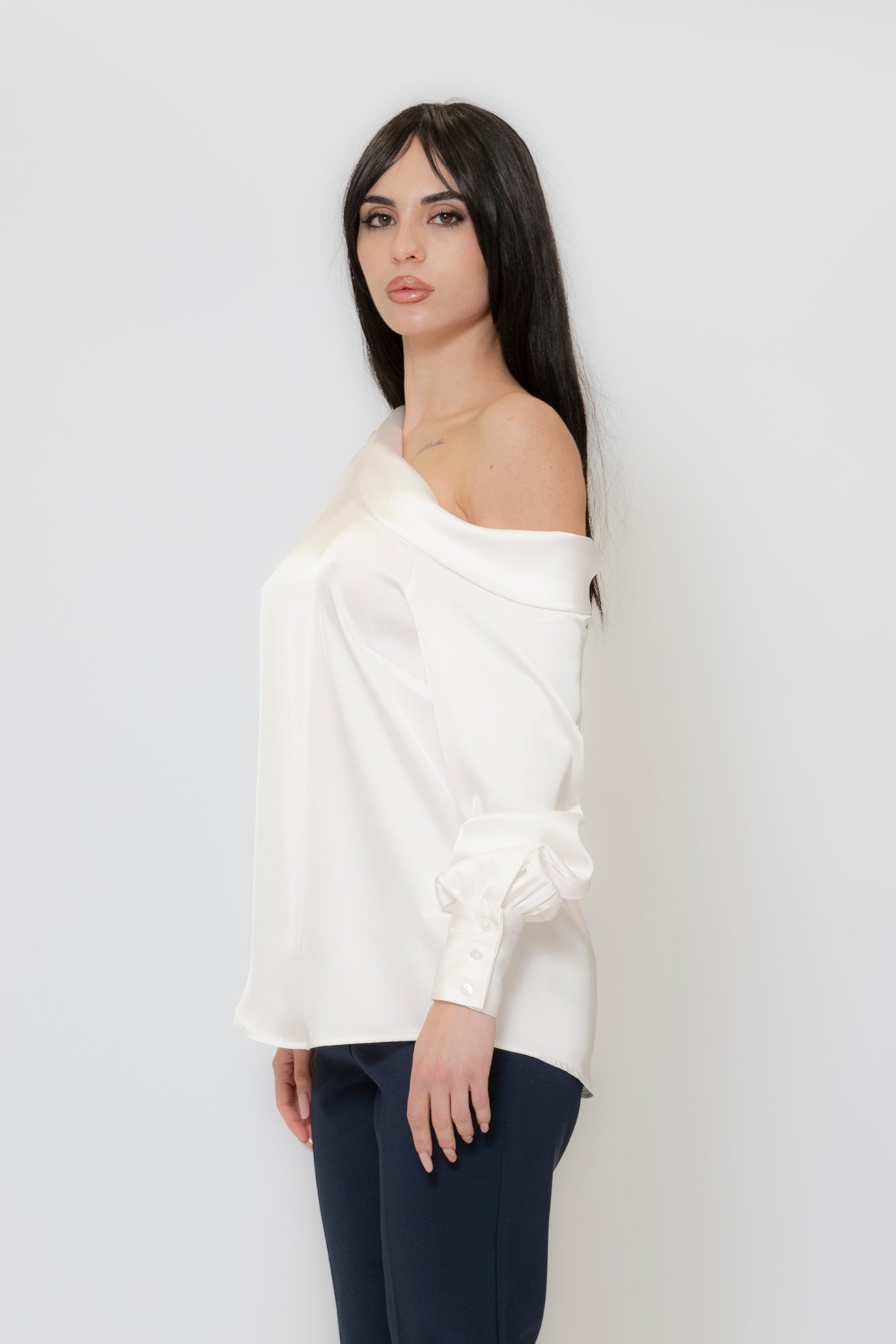 rinascimento blusa in raso RINASCIMENTO 0122488003