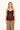 vicolo top in raso con bretelle sottili e inserti in pizzo VICOLO ts1382