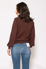 valrionmarrone - cardigan - KOCCA
