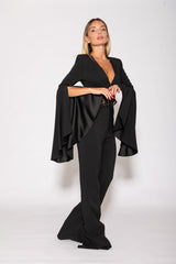 elettra_t nero - tuta elegante - ALMA SANCHEZ