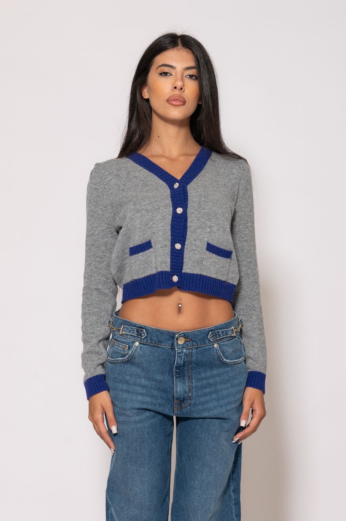 77184r - cardigan - VICOLO