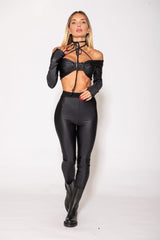 75hac101j0062899 - leggings - versace jeans couture