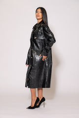 75hat406n0221899 - trench - versace jeans couture