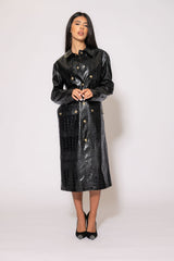 75hat406n0221899 - trench - versace jeans couture